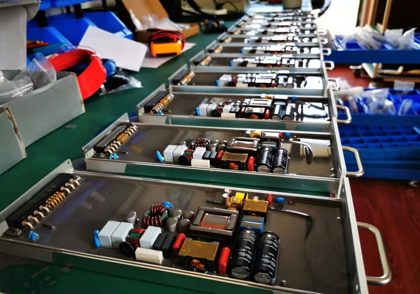 Power supply production line